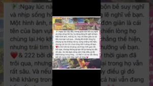 Leia mais sobre o artigo Lúc này họ có đang nhớ bạn ko #healing #tarot