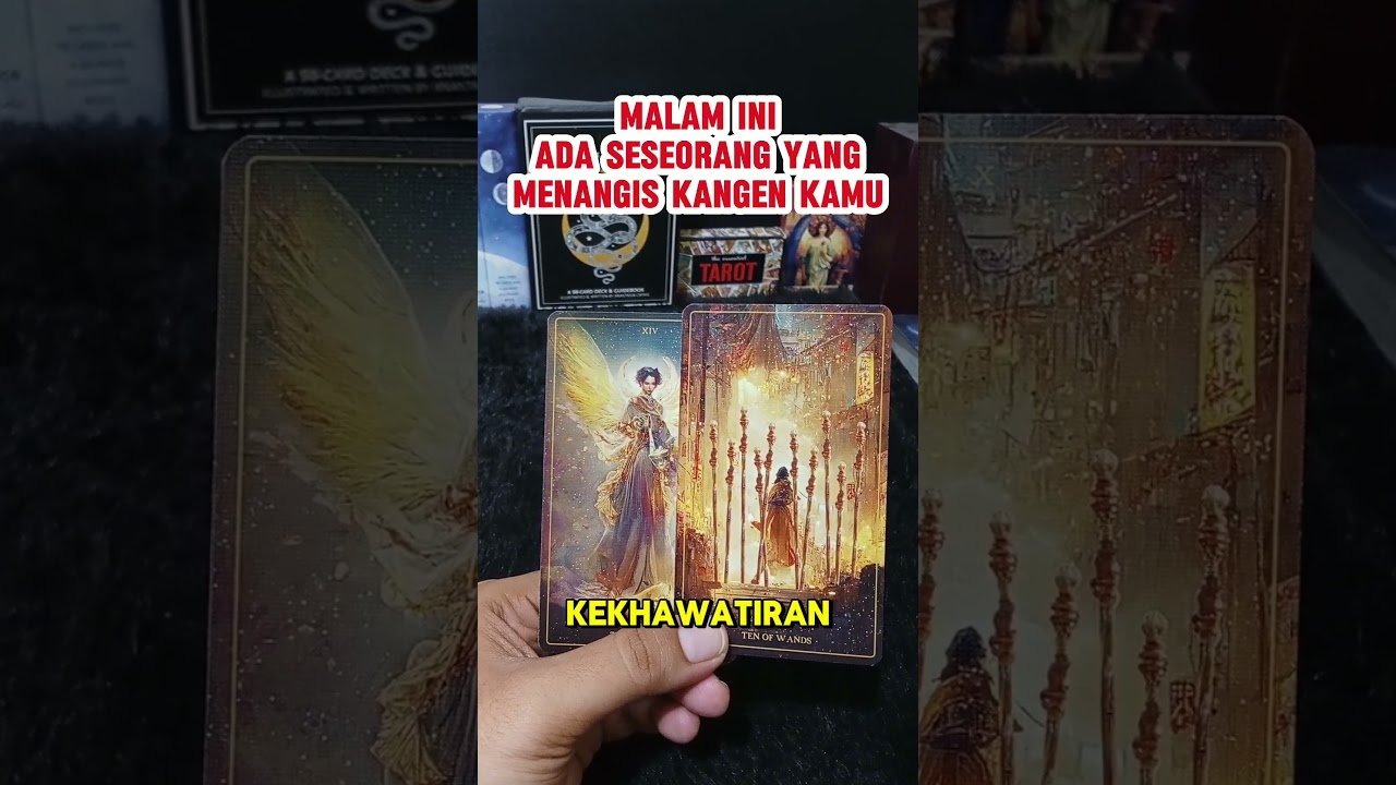 No momento, você está visualizando MALAM INI ADA SESEORANG YANG MENANGIS KANGEN KAMU #tarot #tarotreading