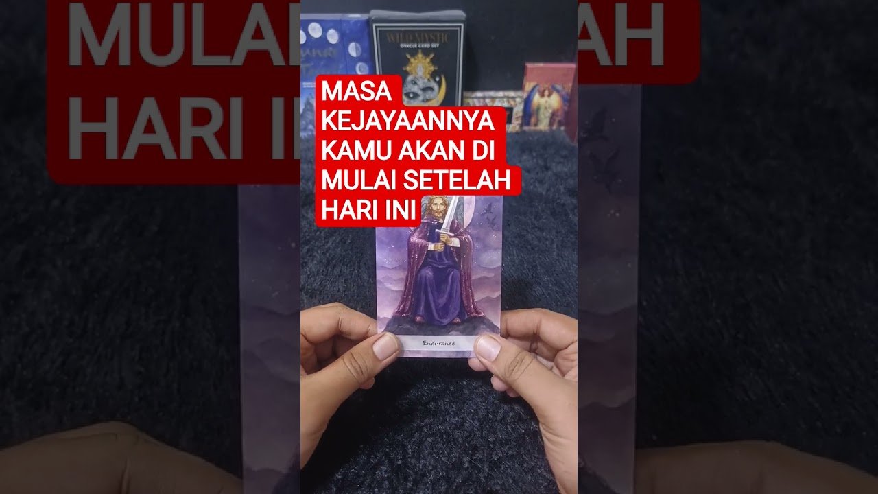 No momento, você está visualizando MASA KEJAYAANNYA KAMU AKAN DI MULAI SETELAH HARI INI #tarot #tarotreading