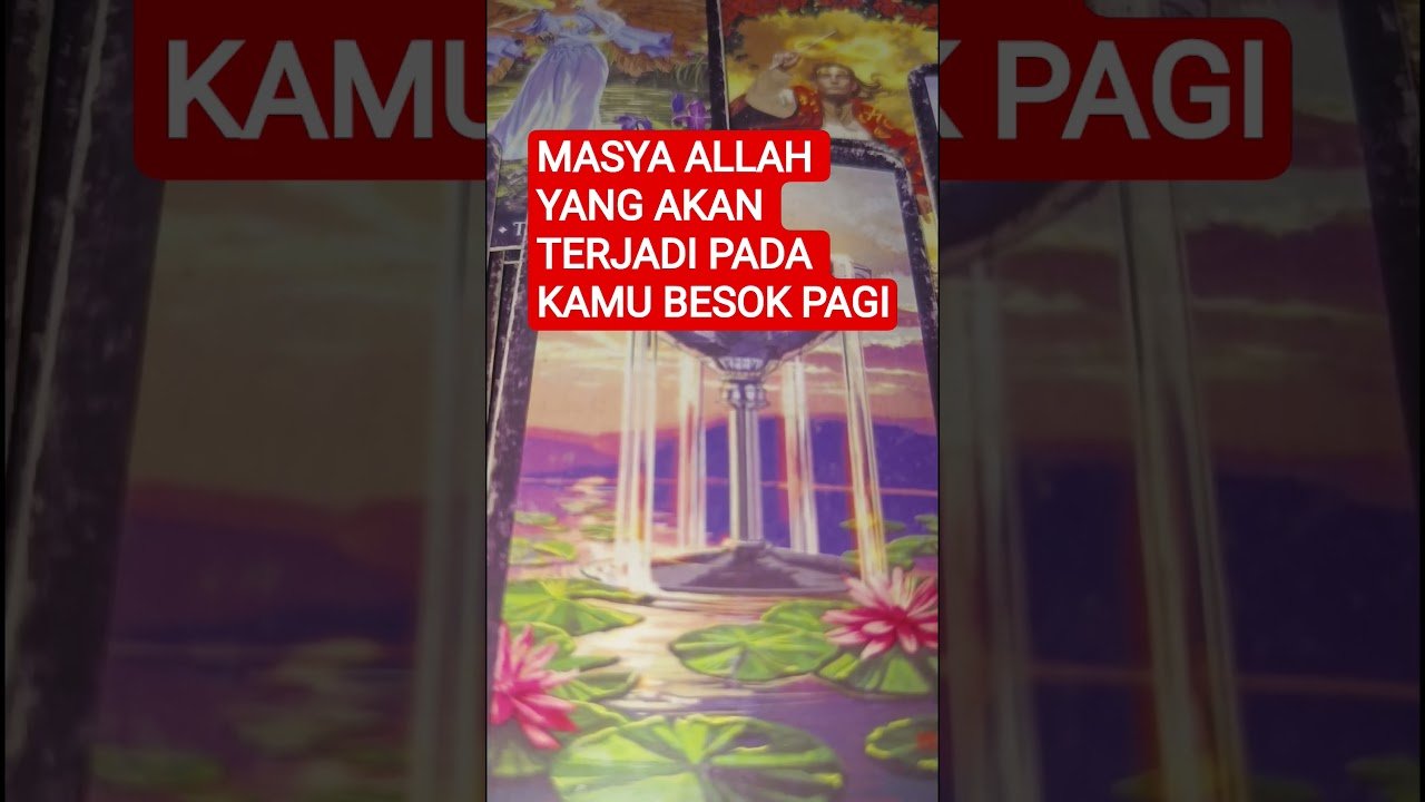 No momento, você está visualizando MASYA ALLAH YANG AKAN TERJADI PADA KAMU BESOK PAGI #tarot