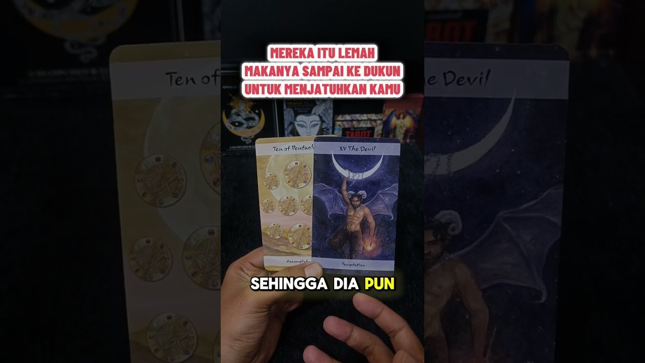 No momento, você está visualizando MEREKA ITU LEMAH MAKANYA SAMPAI KE DUKUN UNTUK MENJATUHKAN KAMU #tarot #tarotreading