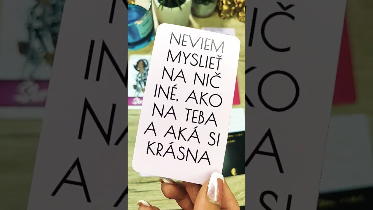 No momento, você está visualizando myslím iba na teba #výkladkaret    #tarot #láska #čokumnecíti