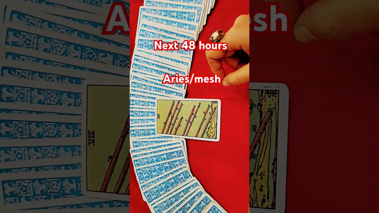 No momento, você está visualizando Next 48 hours #mesh #Aries #tarot