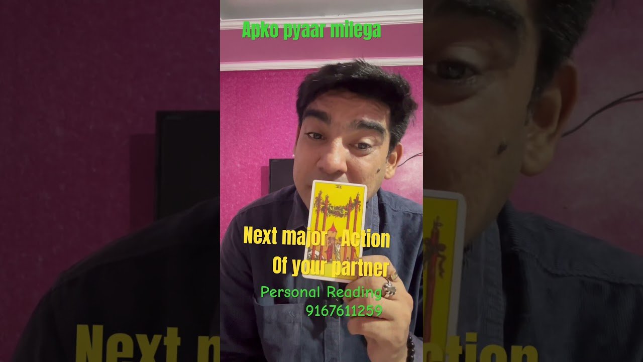 No momento, você está visualizando Next major action of your partner #tarot #viralvideo