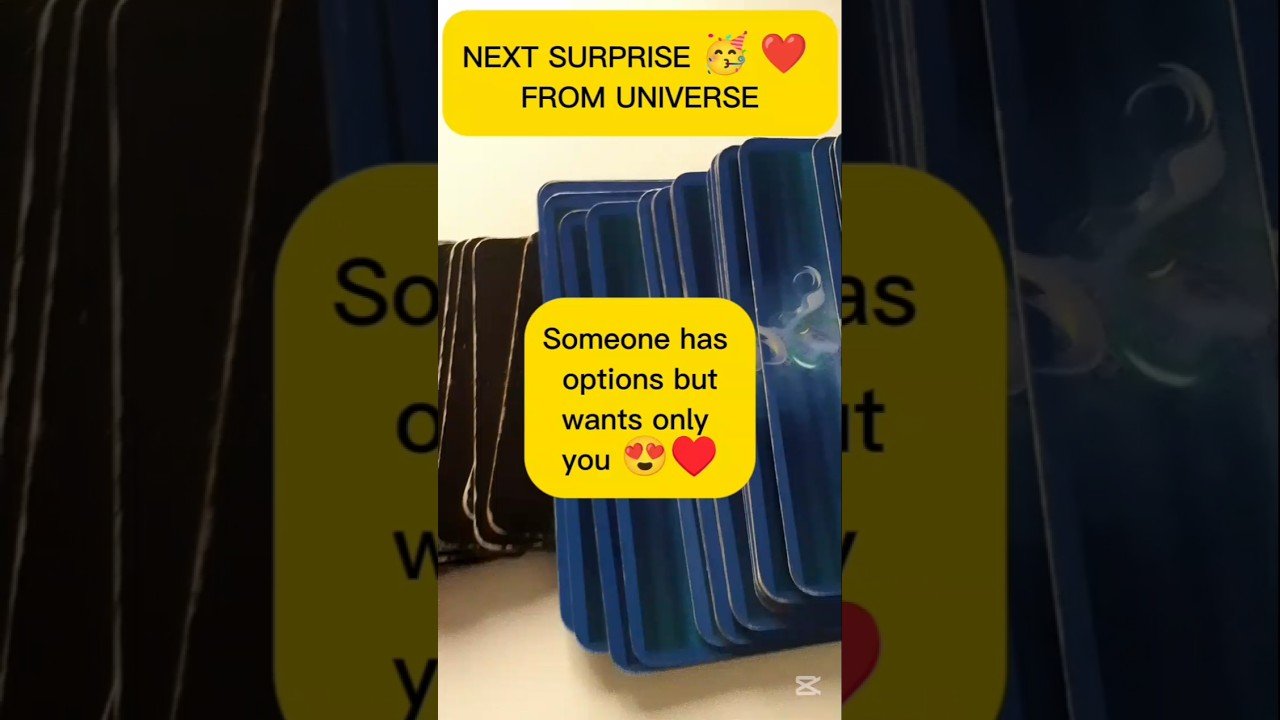 No momento, você está visualizando NEXT SURPRISE FROM UNIVERSE 🥳❤️#tarot #soulmate #love #tarotreading #romance #twinflame #shorts