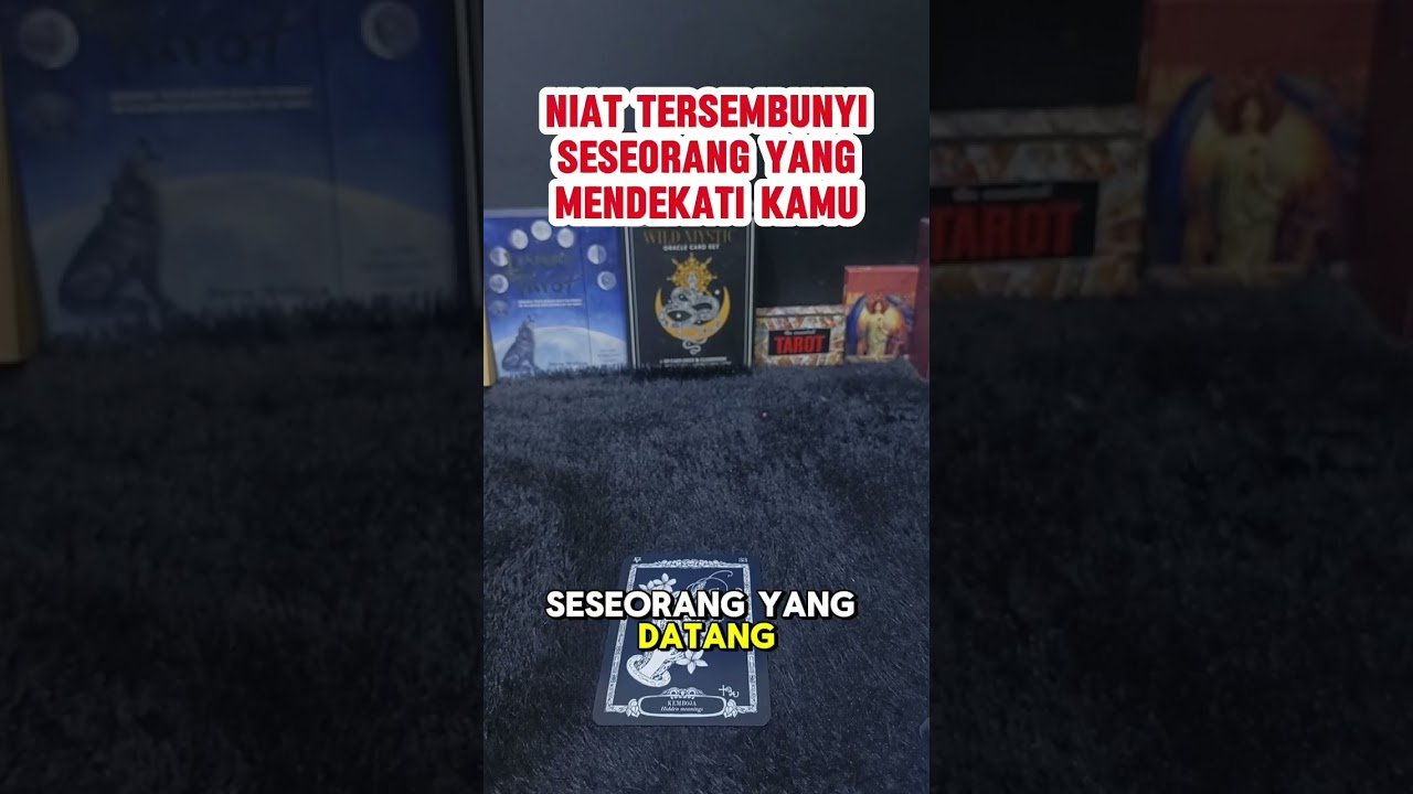 No momento, você está visualizando Niat tersembunyi seseorang yang mendekati kamu #tarot #tarotreading
