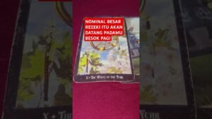 Leia mais sobre o artigo NOMINAL BESAR REZEKI ITU AKAN DATANG PADAMU BESOK PAGI #tarot #tarotreading