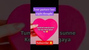 Leia mais sobre o artigo partner late night thought #tarot #lovereading #lovemessages #lovefeelings #twinflame #soulmate