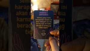 Leia mais sobre o artigo pesan asmara hari ini #shorts #tarot #tarotreading