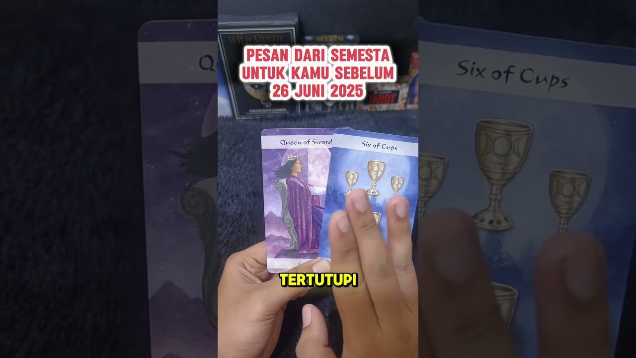 No momento, você está visualizando PESAN DARI SEMESTA UNTUK KAMU SEBELUM 26 JUNI 2025 #tarot #tarotreading