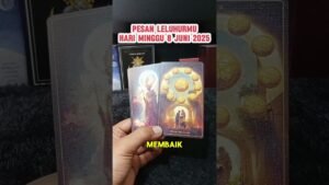 Leia mais sobre o artigo PESAN LELUHURMU HARI MINGGU 8 JUNI 2025 #tarot #tarotreading