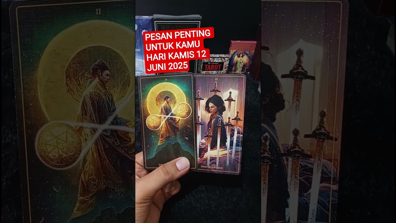 No momento, você está visualizando PESAN PENTING UNTUK KAMU HARI KAMIS 12 JUNI 2025 #tarot #tarotreading