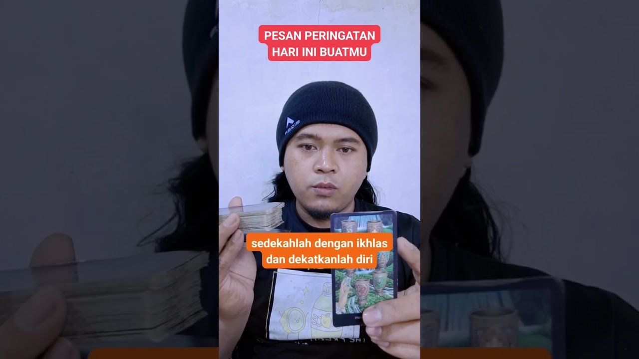 No momento, você está visualizando Pesan peringatan hari ini buat kamu #tarot