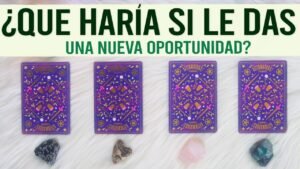 Leia mais sobre o artigo ¿Qué haría si le das una nueva oportunidad? Tarot interactivo