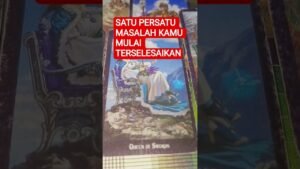 Leia mais sobre o artigo SATU PERSATU MASALAH KAMU MULAI TERSELESAIKAN #tarot #tarotreading