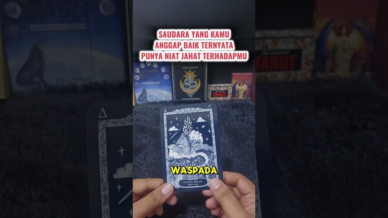 No momento, você está visualizando SAUDARA YANG KAMU ANGGAP BAIK TERNYATA PUNYA NIAT JAHAT TERHADAP KAMU #tarot #tarotreading