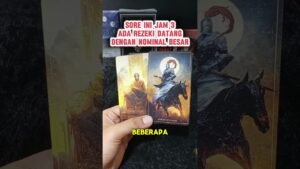 Leia mais sobre o artigo SORE INI JAM 3 ADA REZEKI DATANG DENGAN NOMINAL BESAR #tarot #tarotreading