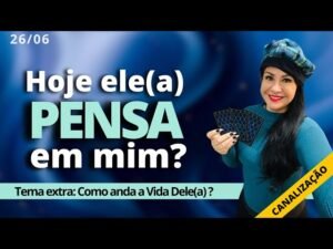 Leia mais sobre o artigo TAROT LIVE: Ele(a) pensa em mim Hoje? ❤️26/06 quinta (O que seus olhos dizem sobre você)