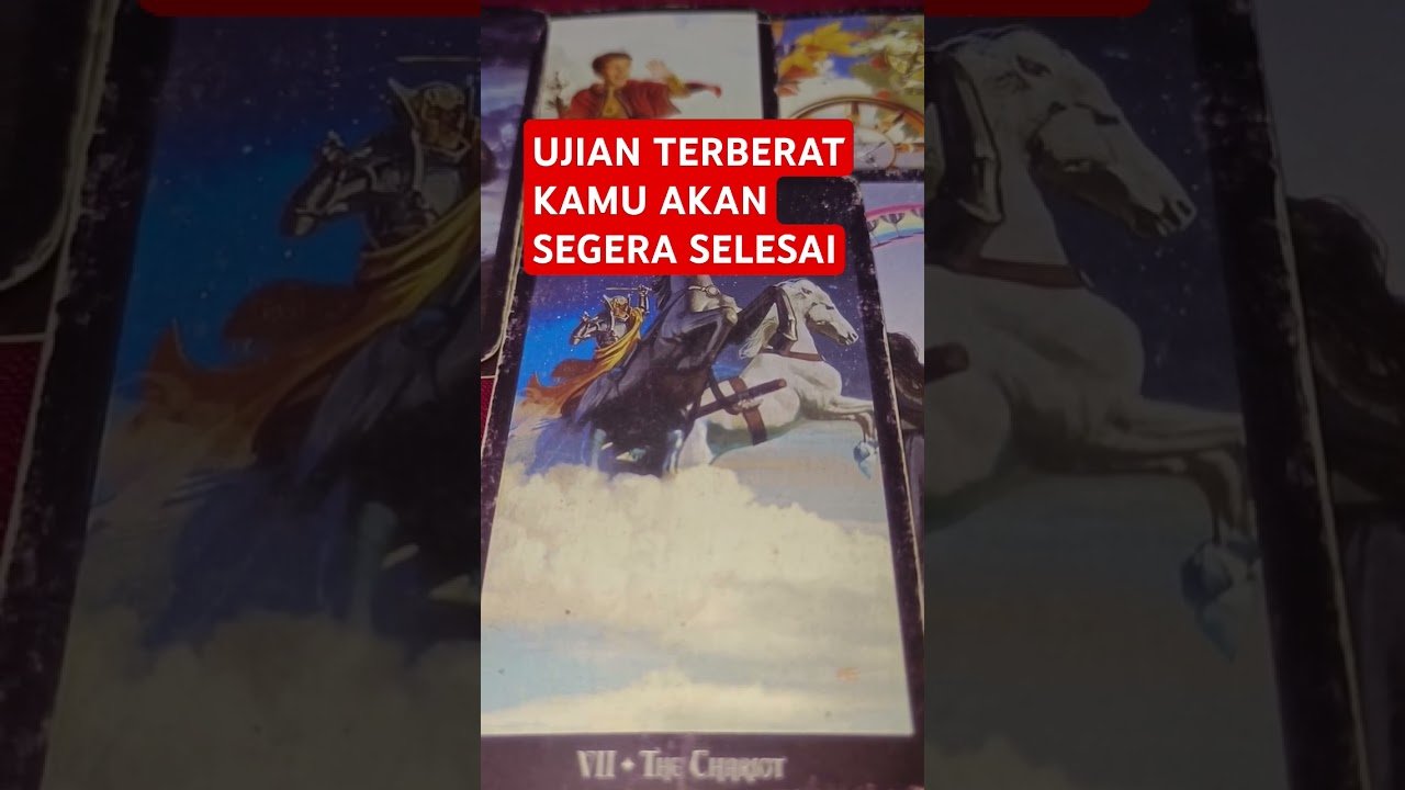 No momento, você está visualizando UJIAN TERBERAT KAMU AKAN SEGERA SELESAI #tarot #tarotreading