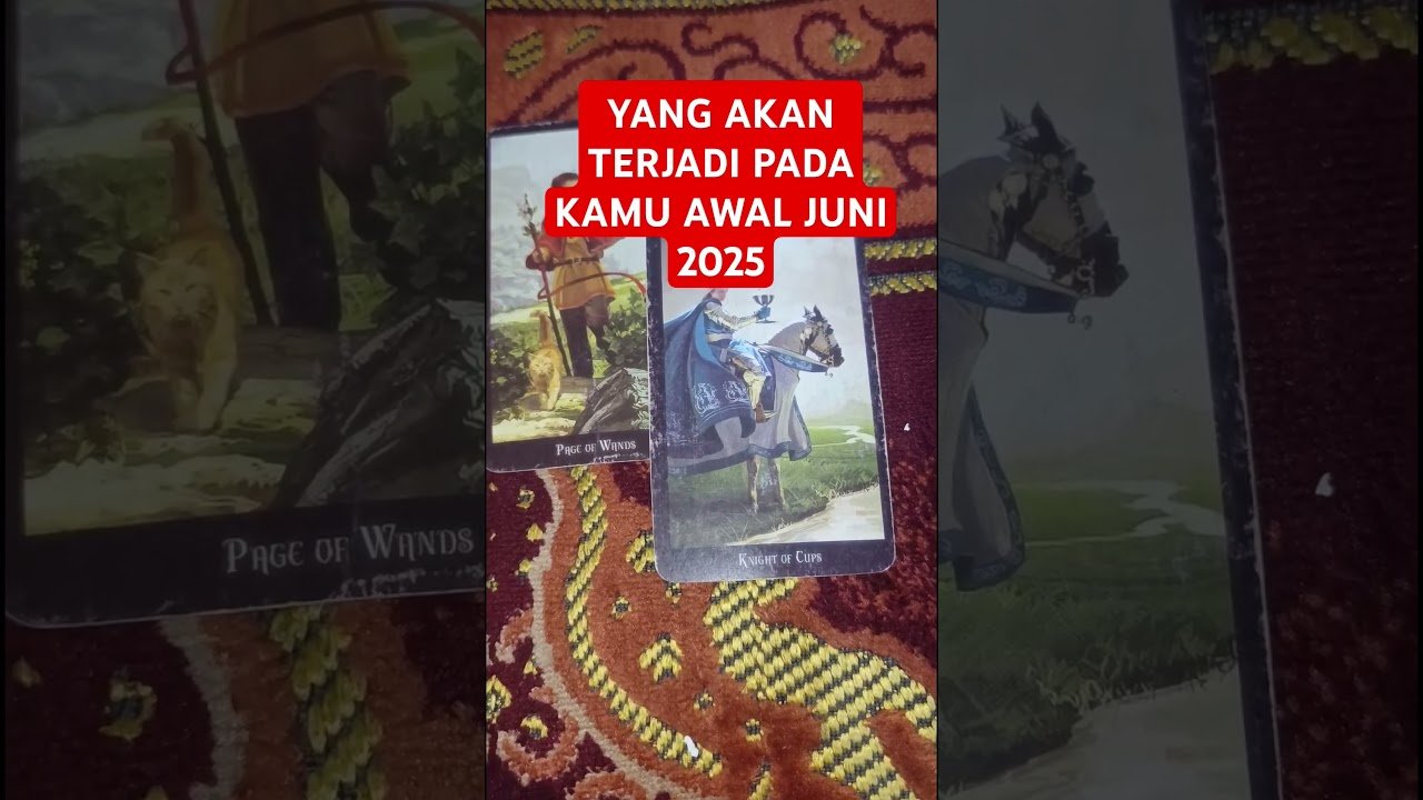 No momento, você está visualizando YANG AKAN TERJADI PADA KAMU AWAL JUNI 2025 #tarot #tarotreading