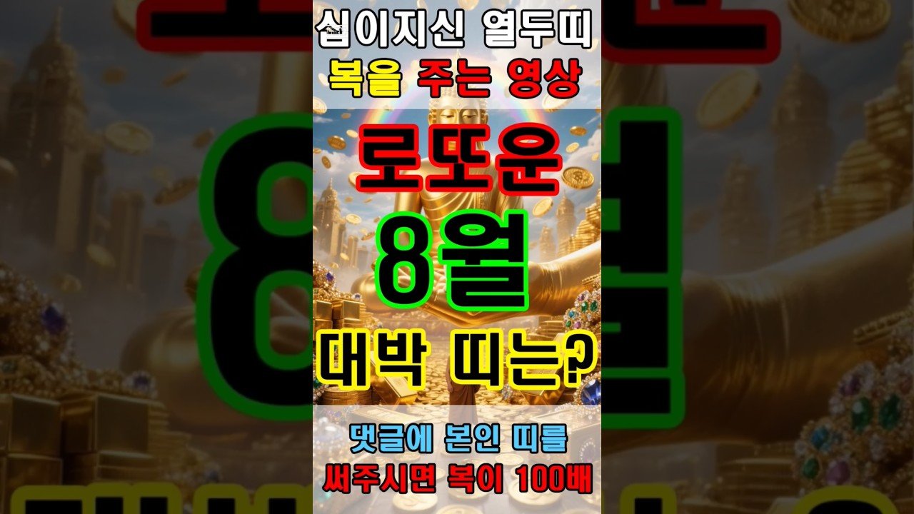 No momento, você está visualizando 로또운 받는 개띠