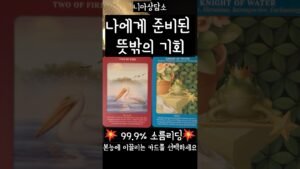 Leia mais sobre o artigo [타로]🎁내게 준비된 뜻밖의 기회