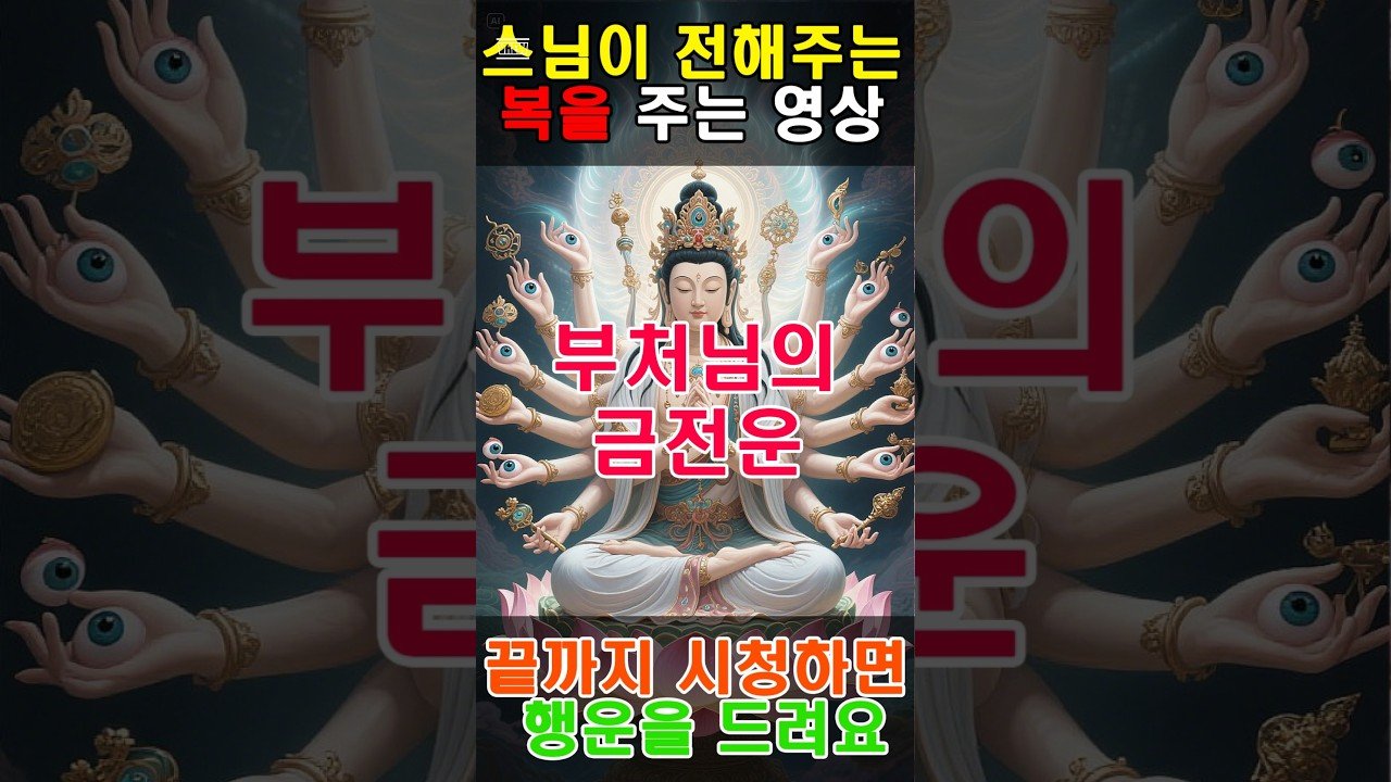 No momento, você está visualizando 부처님의 금전운