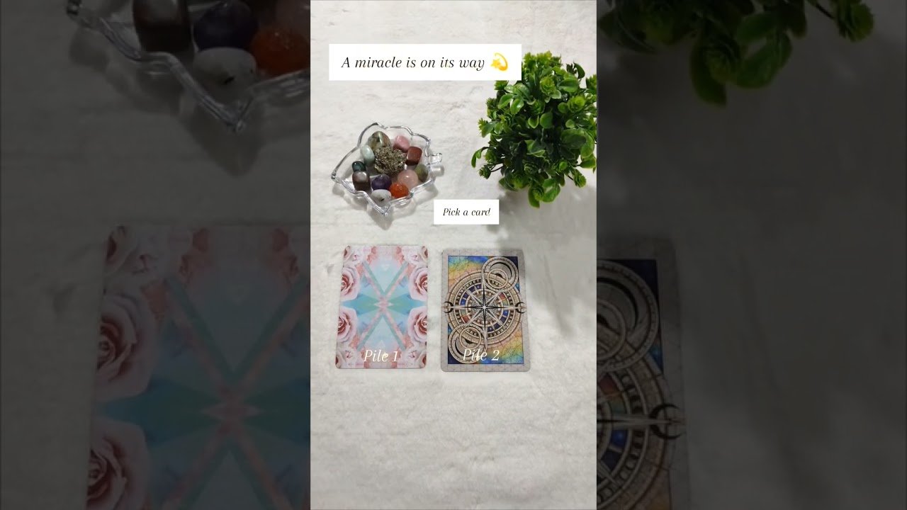 No momento, você está visualizando A miracle is on its way. #miracle #divine #tarot