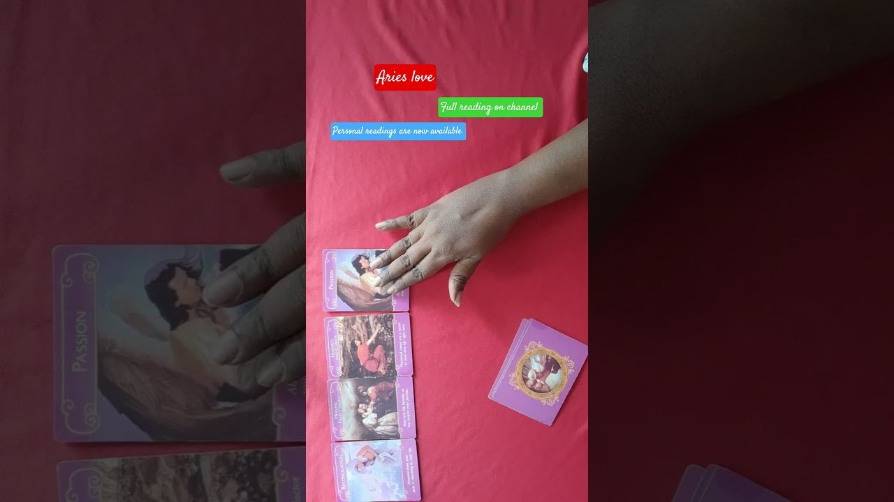 No momento, você está visualizando #aries_love_tarot_reading #aries #arieshoroscope aries #tarot #whatscomingupinlovelife #tarotcaards