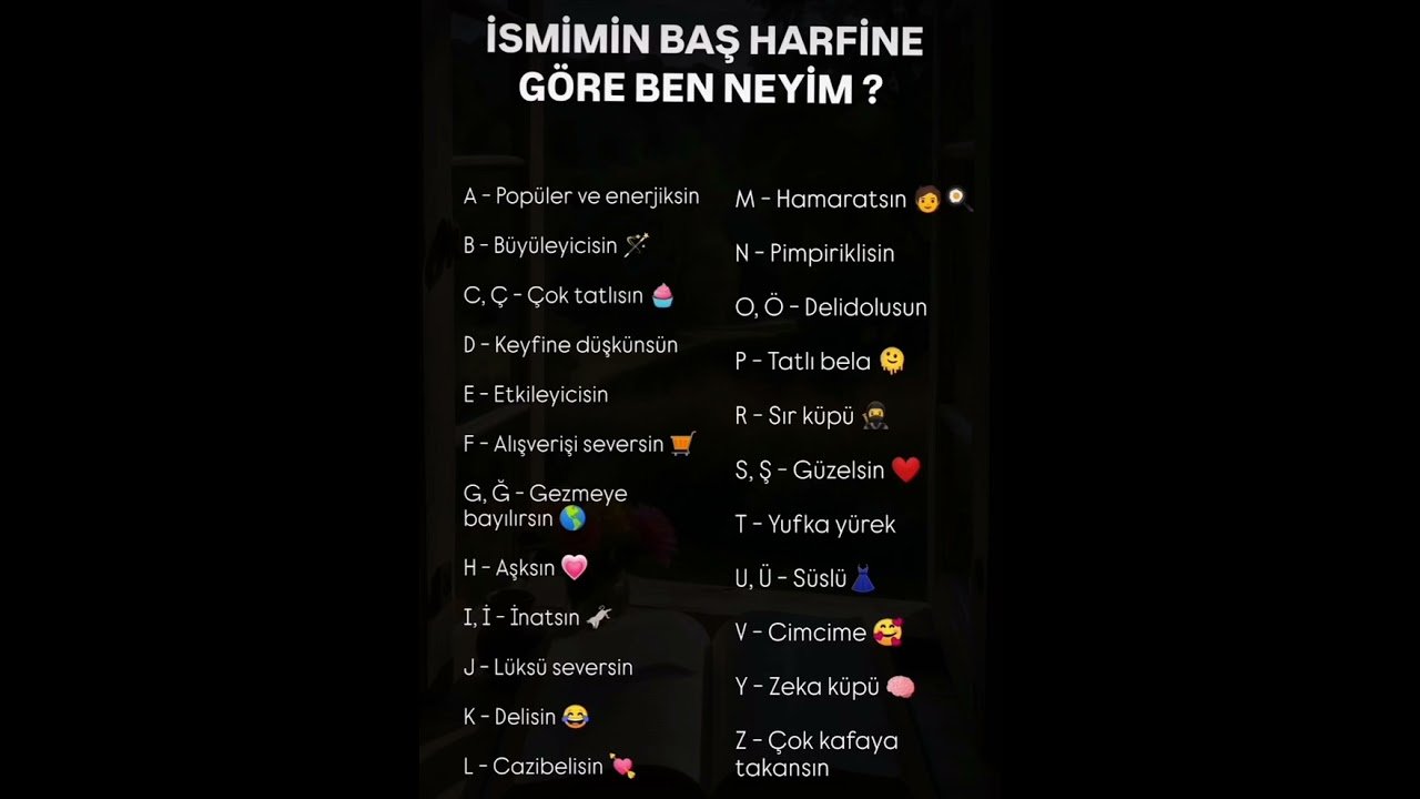 No momento, você está visualizando Baş harfin ne #astrologorkem #uranyenastroloji #burçyorumları #zodiac #tarot