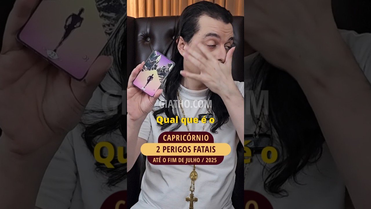 No momento, você está visualizando CAPRICÓRNIO JULHO 2025, 2 Perigos Fatais