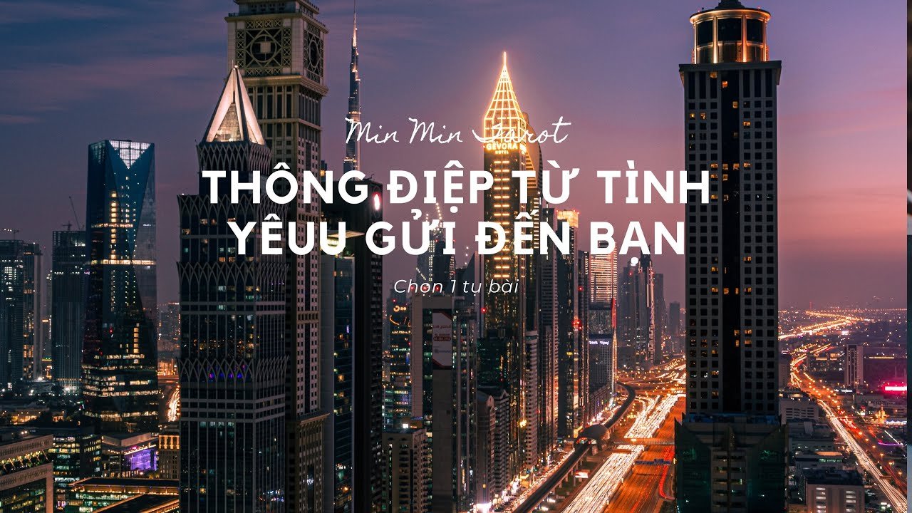 No momento, você está visualizando CHỌN 1 TỤ BÀI: THÔNG ĐIỆP TỪ TÌNH YÊUU GỬI ĐẾN BẠN
