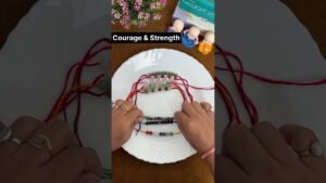 Leia mais sobre o artigo Crystal Rakhi ✨ #rakhispecial #crystalrakhi #tarot