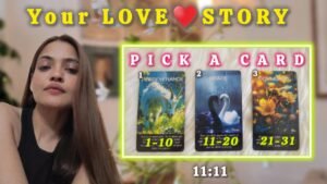 Leia mais sobre o artigo 💕Your ULTIMATE LOVE STORY●🌷DETAILED●🌈PICK A CARD●♾️TIMELESS TAROT by NAZISH