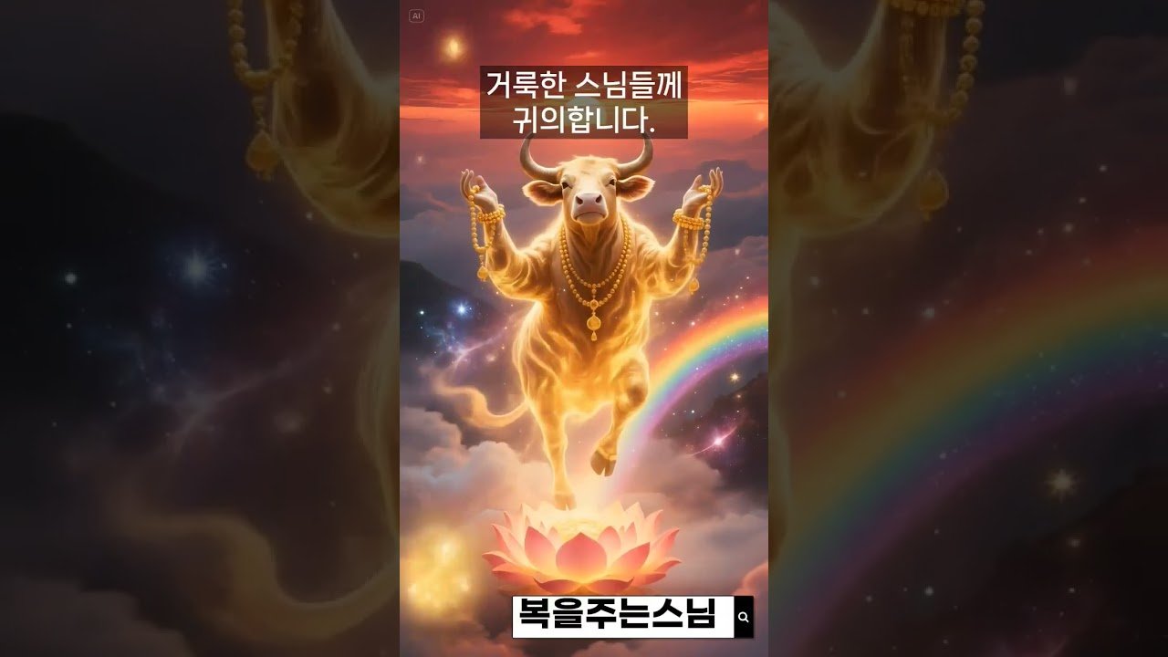 No momento, você está visualizando 황금소가 주는 큰복을 주세요.