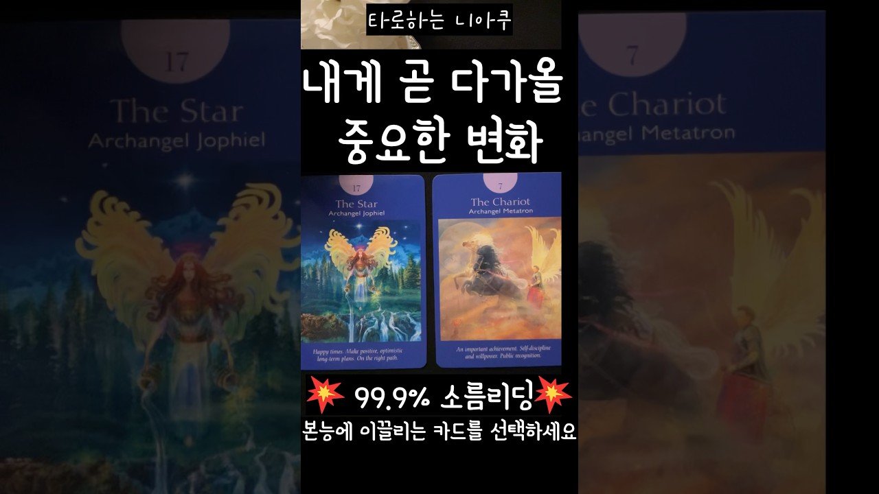 No momento, você está visualizando [타로] 내게 곧 다가올 중요한 변화