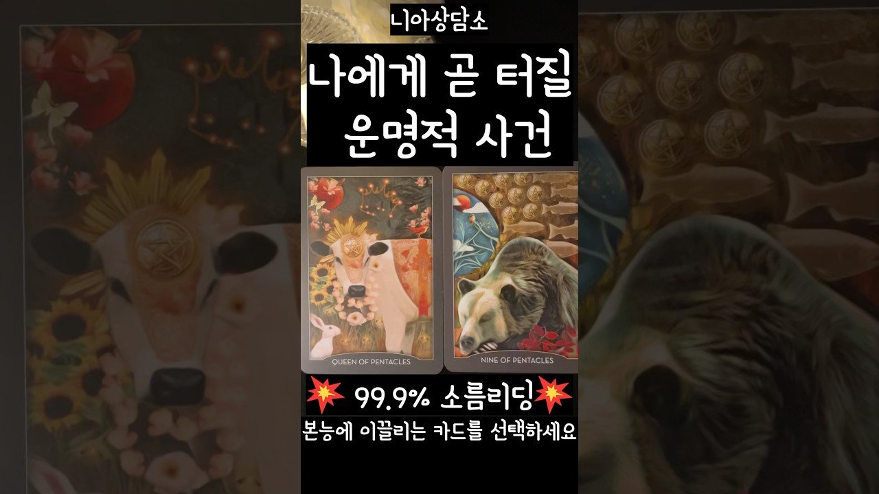 No momento, você está visualizando [타로] 나에게 곧 터질 운명적 사건