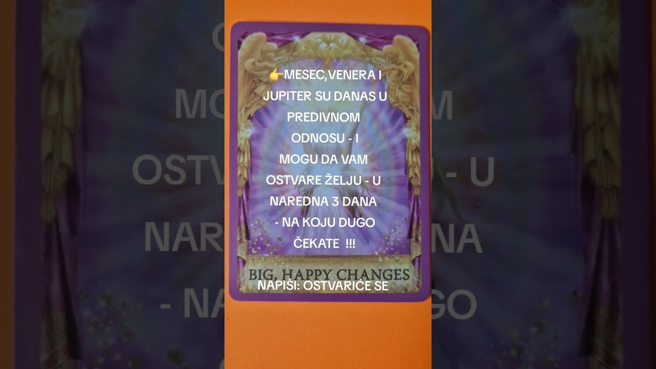 No momento, você está visualizando IZABERI KARTU I SAZNAJ ODGOVOR 👉 BLIC TAROT PORUKA ZA SVE ZNAKE I PODZNAKE HOROSKOPA ASTRO LJUBAV