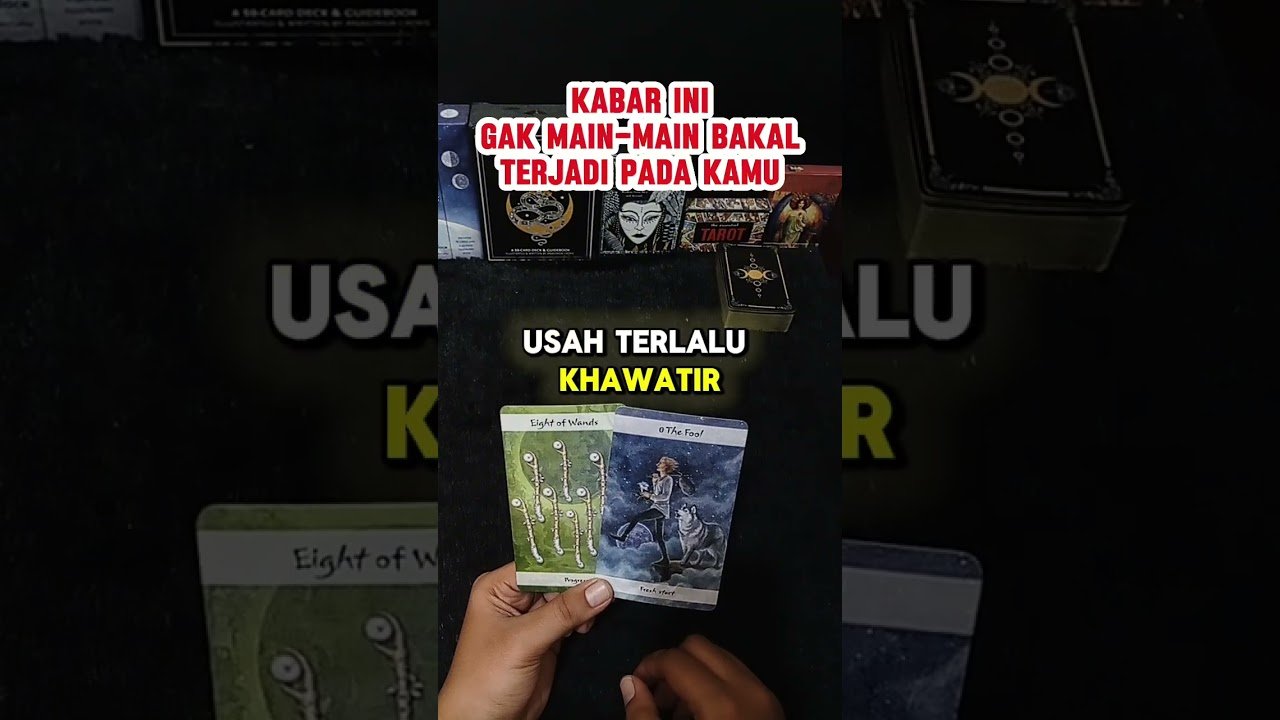 No momento, você está visualizando KABAR INI GAK MAIN-MAIN BAKAL TERJADI PADA KAMU #tarot #tarotreading