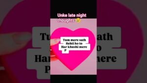 Leia mais sobre o artigo late night thoughts #love #tarotreading #tarot #lovemessages #lovereading #lovefeeling #shorts