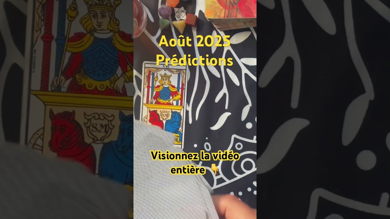 No momento, você está visualizando Prédiction Août 2025, la disparition d’une grande célébrité… #tarot #predictions #guidance