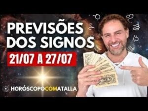 Leia mais sobre o artigo PREVISÕES DOS SIGNOS  E TAROT SEMANAL / HORÓSCOPO COM DANIEL ATALLA