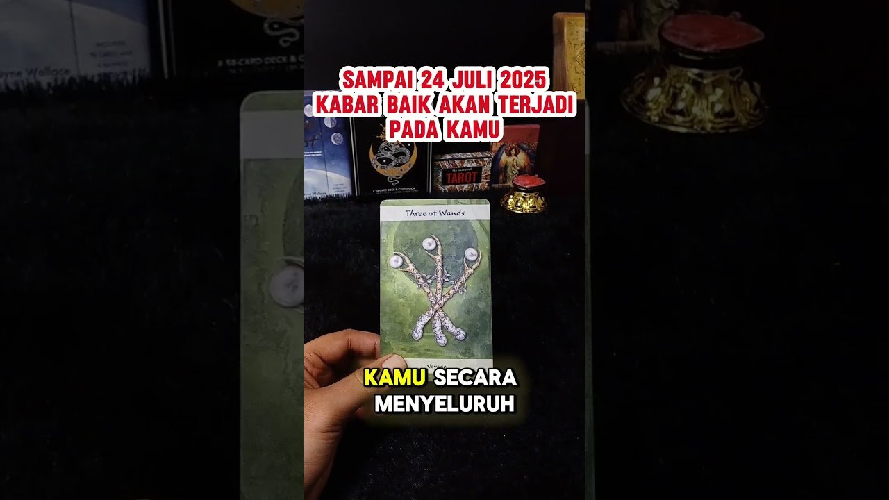 No momento, você está visualizando SAMPAI 24 JULI 2025 KABAR BAIK AKAN TERJADI PADA KAMU #tarot #tarotreading