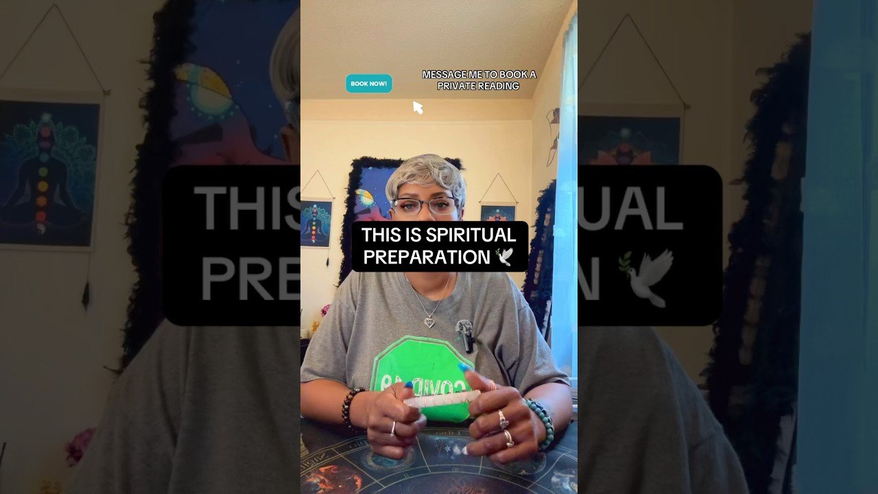 No momento, você está visualizando This is spiritual PREPARATION 🙏🏽❤️‍🩹 #tarot