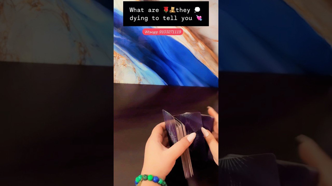 No momento, você está visualizando What are they dying to tell you kisi ka bhi naam sochkar dekhe #tarot #currentfeelings #love