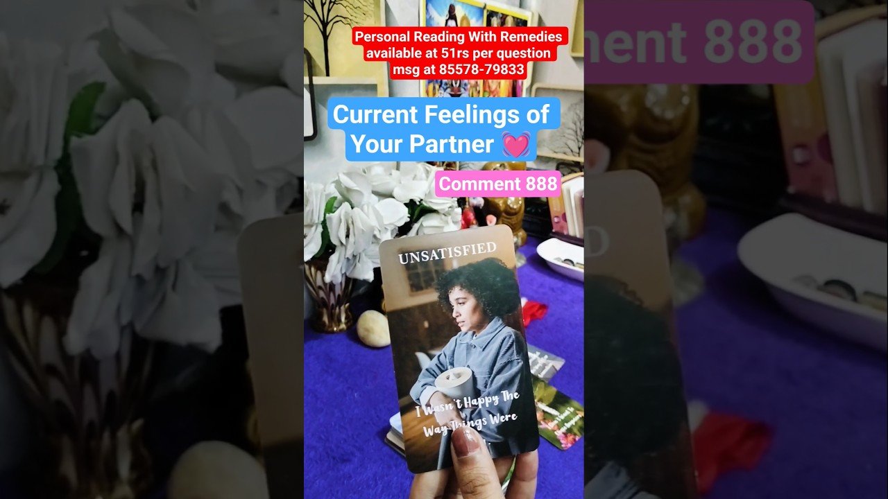 No momento, você está visualizando 🌹 CURRENT FEELINGS OF YOUR PARTNER 😍 #tarot #currentfeelings #hinditarot #shorts #ytshorts #viral