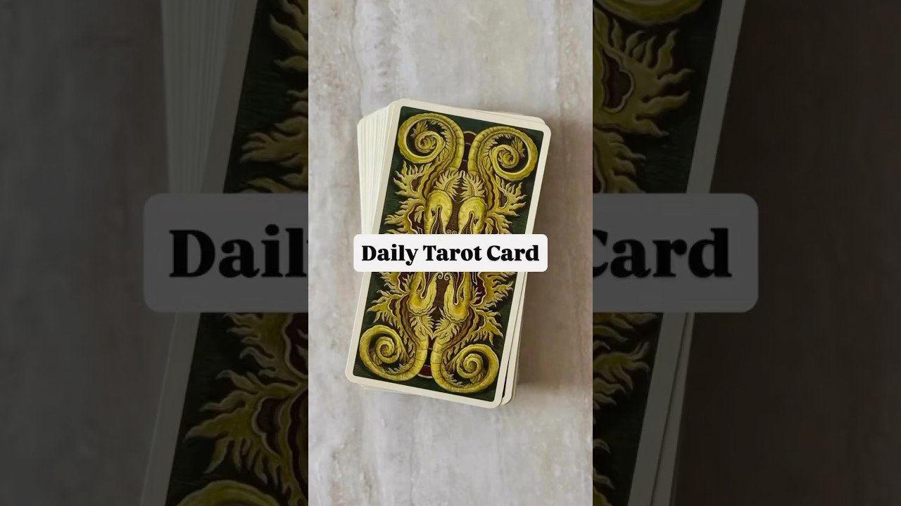 No momento, você está visualizando ✨ Daily Tarot message.
