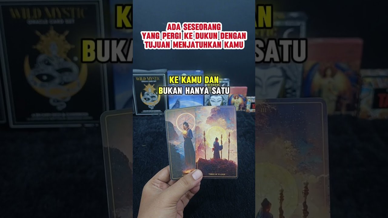 No momento, você está visualizando ADA SESEORANG YANG PERGI KE DUKUN DENGAN TUJUAN MENJATUHKAN KAMU #tarot #tarotreading