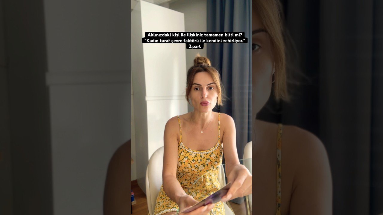 No momento, você está visualizando Aklındaki kişi ile ilişkiniz tamamen bitti mi? “Kadın taraf çevre faktörü ile kendini zehirliyor.”