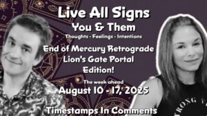 Leia mais sobre o artigo ALL SIGNS LOVE TAROT READING – WHAT’S UP WITH YOU AND THEM